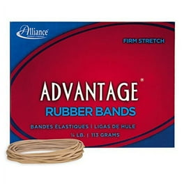 Alliance Rubber 26199 Advantage Rubber Bands - Size #19 - Approx. 312 Bands - 3 1/2 Alliance Rubber 26199 Advantage Rubber Bands - Size #19 - Approx. 312 Bands - 3 1/2