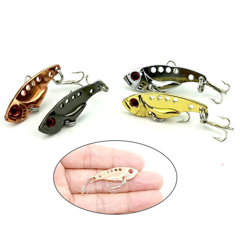 Fishing Lures Wobblers Sequin Spoon Crankbaits Artifical Easy Shiner Baits j4