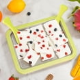 thumbnail image 4 of Máquina para Hacer Yogur Congelado de Acero Inoxidable, Máquina para Hacer Yogur Helado Instantáneo con 2 Espátulas, Sorbete de Fruta para Helado, 4 of 7