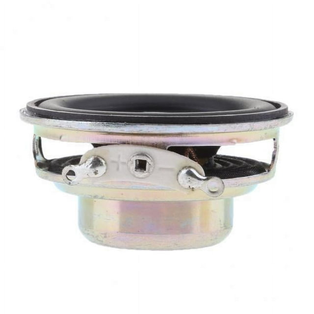 Bunblic 5x40mm 3W Full Range Audio Speaker Round Loudspeaker Replacement Black 6 Pcs