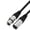 Mal to female, variant on Heavy Duty 3Pin XLR Male Female Cable for Stage Home Studio and Professional Sound Applications