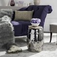 thumbnail image 2 of Safavieh Modern Ming Garden Stool-Color:Silver, 2 of 2