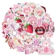 thumbnail image 6 of 35pcs-70pcs Cute Stationery Stickers Pink Kids Stickers  Retro DIY Stickers for Laptops Notebooks Phones, 6 of 9