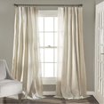 thumbnail image 1 of Rosalie Window Panel Ivory Set 54x84, 1 of 5