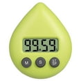 thumbnail image 1 of Three Color Digital Timer Splash Proof Energy Saver Digital Timer Electronic Countdown Timer Bathroom Kitchen Accessories yellow-green, 1 of 9