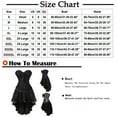 thumbnail image 2 of Lovskoo Women's Plus Size Two Piece Renaissance Corset With Dress Lace Up Boned Overbust Steampunk Corset Bustier Lingerie Hourglass Bodyshaper Top Halloween Costume Gothic Shapewear Black, 2 of 6