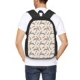 thumbnail image 6 of Balery Retro Rabbit Backpack for Men and Women - Durable 600D Oxford Cloth -Large Capacity, Water-Resistant School, Travel, and Hiking Bag, 6 of 9