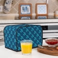 thumbnail image 6 of Lsque Cute Turtle Print 2 Slice Toaster Cover , Kitchen Appliance Dustproof Protector , Toaster Protector Dustproof Kitchen Appliance Cover, 6 of 7