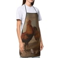 thumbnail image 4 of Sikiie Oil Painting Chicken And Duck Aprons for Kitchen Cooking Aprons, Chef Apron for Men Women Chef, 4 of 7