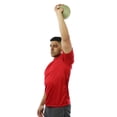thumbnail image 2 of Balón medicinal CanDo One Handle, 1 kg, para entrenamiento abdominal, 2 of 3