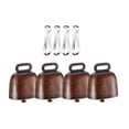 thumbnail image 2 of Retro Grazing Bell Loud Bells Wind Chime Pendant Metal Cowbell Small Farm Animal green, 2 of 8