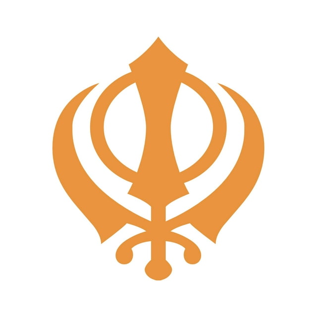 Sikh Symbol Sticker Decal Die Cut - Self Adhesive Vinyl - Weatherproof ...