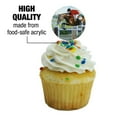 thumbnail image 3 of Horse Show Jumping Stadium Cupcake Picks Toppers Decoration Set of 6, 3 of 7