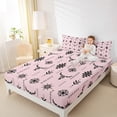 thumbnail image 4 of Homewish Boho bull skull Full Sheet Set (4-Piece) bohemian exotic style Decor For Boys Kids, 4 of 7