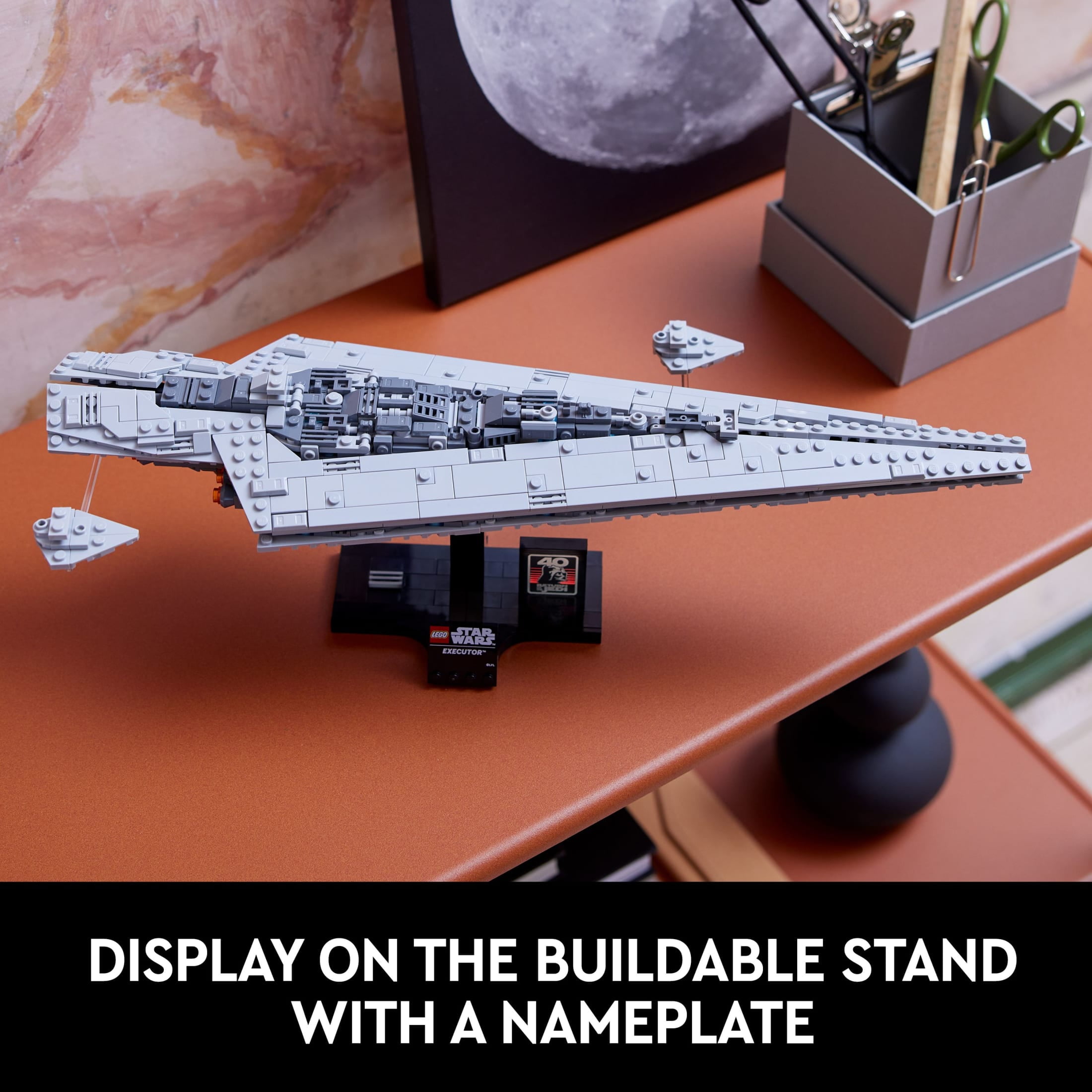 LEGO Star Wars Executor Super Star Destroyer Building Set for Adults - Darth Vader Collectible Model Kit, Ages 18+ - Gift for Birthdays - 75356