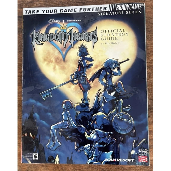 Pre-Owned Kingdom Hearts Brady Games Official Strategy Guide Book