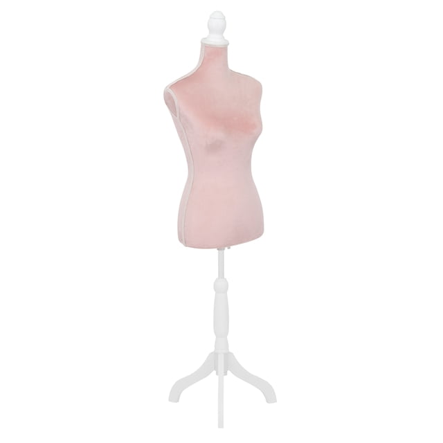 Maniquí Femenino Afelpado Onof MTFAT Torso para Modistas y Sastres Rosa