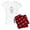 With Red Plaid Pant, variant on CafePress - Heading To My Craft Room Pajamas - Women's Short Sleeve Print T-Shirt and Pants Light Cotton Pajama Set