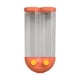 thumbnail image 2 of Dispensador alimentos secos en de 2 compartimentos, este para utilizar recipiente refrigerio práctico Naranja 16x8x33cm perfecl Dispensador de granos, 2 of 8
