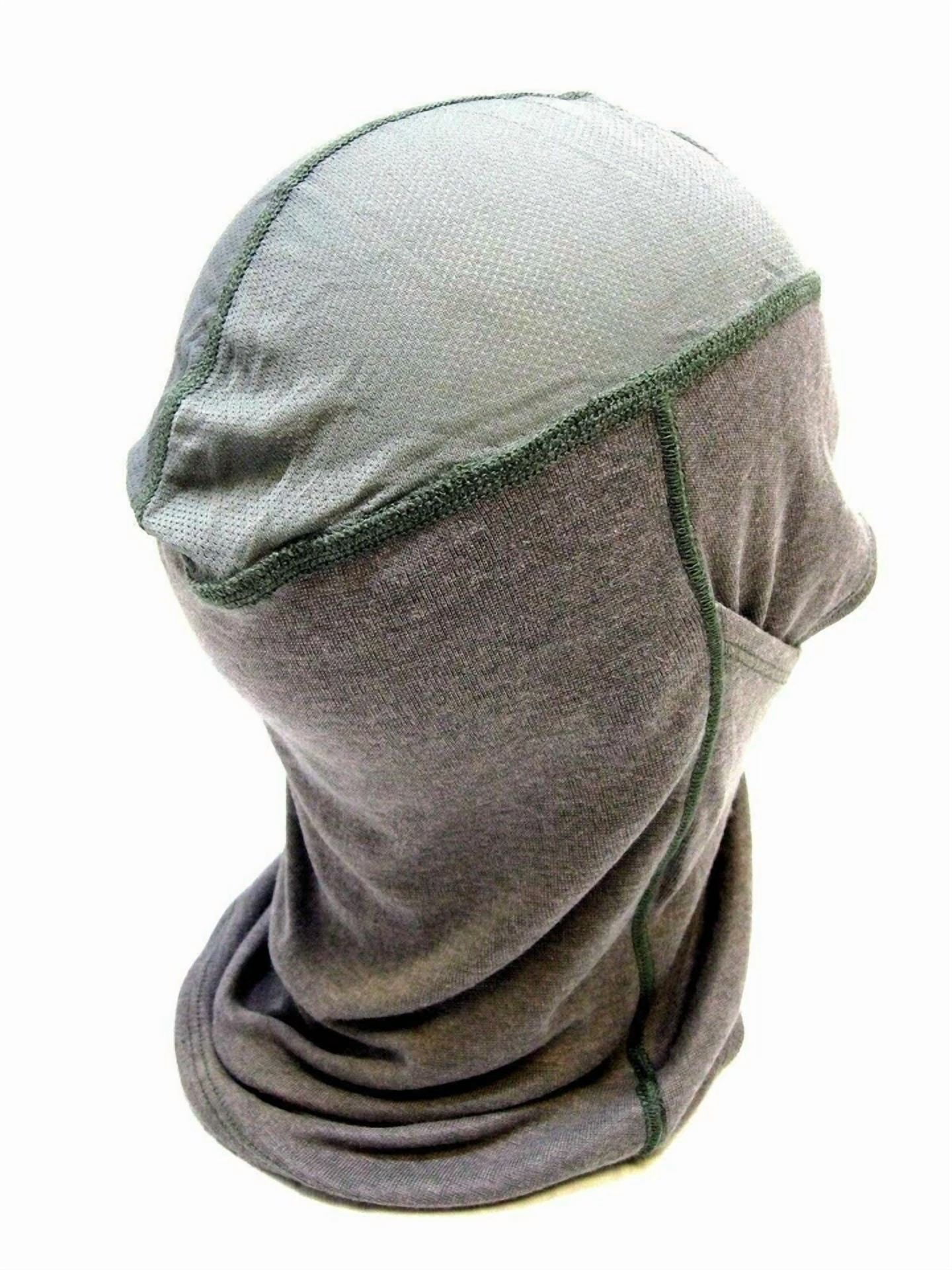 CIRCLE- Army Elite Issue Us Military Grey Balaclava Flash-Hood Fire Resistant Ski Mask