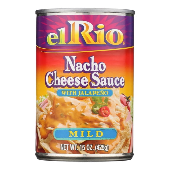 El Rio Nacho Cheese Sauce - Mild - Case of 12 - 15 oz.