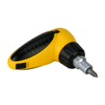 thumbnail image 1 of InstallMates 7-Piece Stubby Ratcheting Screwdriver, Slotted & Phillips, Yellow & Black, 1 of 4