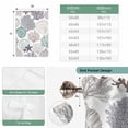 thumbnail image 6 of Coastal Coral Balloon Curtains for Living Room/French Door, Nautical Ocean Beach Conch Shells Starfish Tie Up Curtains 63 Inch Length Energy Saving Kitchen Curtains Shades for Windows 42"x63", 6 of 8