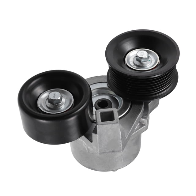 Reemplazo del conjunto de polea del tensores de correa Unique Bargains para Ford F-250 Super Duty 7.3L 1999-2003 tono plateado negro