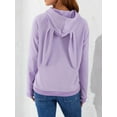 thumbnail image 6 of Liacowi Women Juniors Oversized Hooded Sweatshirt Rabbit Ear Long Sleeve Pullover Tops with Pockets Casual Streetwear for Teen, 6 of 9