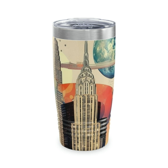 Nightlife New York Wanderlust Stainless Steel Tumbler, 20oz