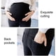 thumbnail image 3 of Leggings De Maternidad Para Mujer, Levantamiento De Cadera Sobre El Vientre, Medias Informales Para Embarazo, Alta Elasticidad Para Primavera, 3 of 7