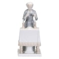 thumbnail image 1 of Porcelain Shabbat Candle Lighting Figurine, 1 of 1