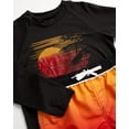 thumbnail image 3 of Big Chill Boys' Rash Guard Set - 2 Piece UPF 50+ Swim Trunks and Long Sleeve Swim Shirt (Little Kid/Big Kid), 3 of 7
