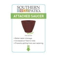 thumbnail image 2 of Southern Patio HDR-064763 Beehive Design Planter, Red, 15.9 inch, 2 of 5