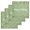 Sage Green White, variant on Happy Birthday Kitchen Dish Towels for Drying Dishes Set of 3, Pink Modern Abstract Art Waffle Weave Microfiber Hand Tea Bathroom Towels Quick Dry & Absorbent Towel 15.7x23.6