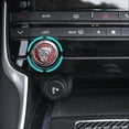 thumbnail image 3 of Button Start Center Control Switch Knob Head Decorative Sequin Cap Cover Decal Trim fit for Jaguar XFL XE XEL XJ XJL F-PACE F-Type, 3 of 5