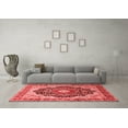 thumbnail image 3 of Ahgly Company Indoor Rectangle Medallion Red Traditional Area Rugs, 3' x 5', 3 of 4