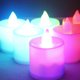 thumbnail image 3 of Battery Operated LED Tea Lights: Pack of 24 Flameless Votive Tealights Candle, Small Electric Fake Tea Candle Realistic for Wedding, Table, Outdoor Ce, 3 of 5