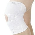 thumbnail image 4 of Knee Brace Ultra Thin Breathable Support Pads Patella Stabilization Meniscus Recovery White Single, 4 of 8