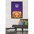 thumbnail image 2 of NBA Sacramento Kings - S. Preston Mascot Slamson 23 Wall Poster, 22.375" x 34" Framed, 2 of 6