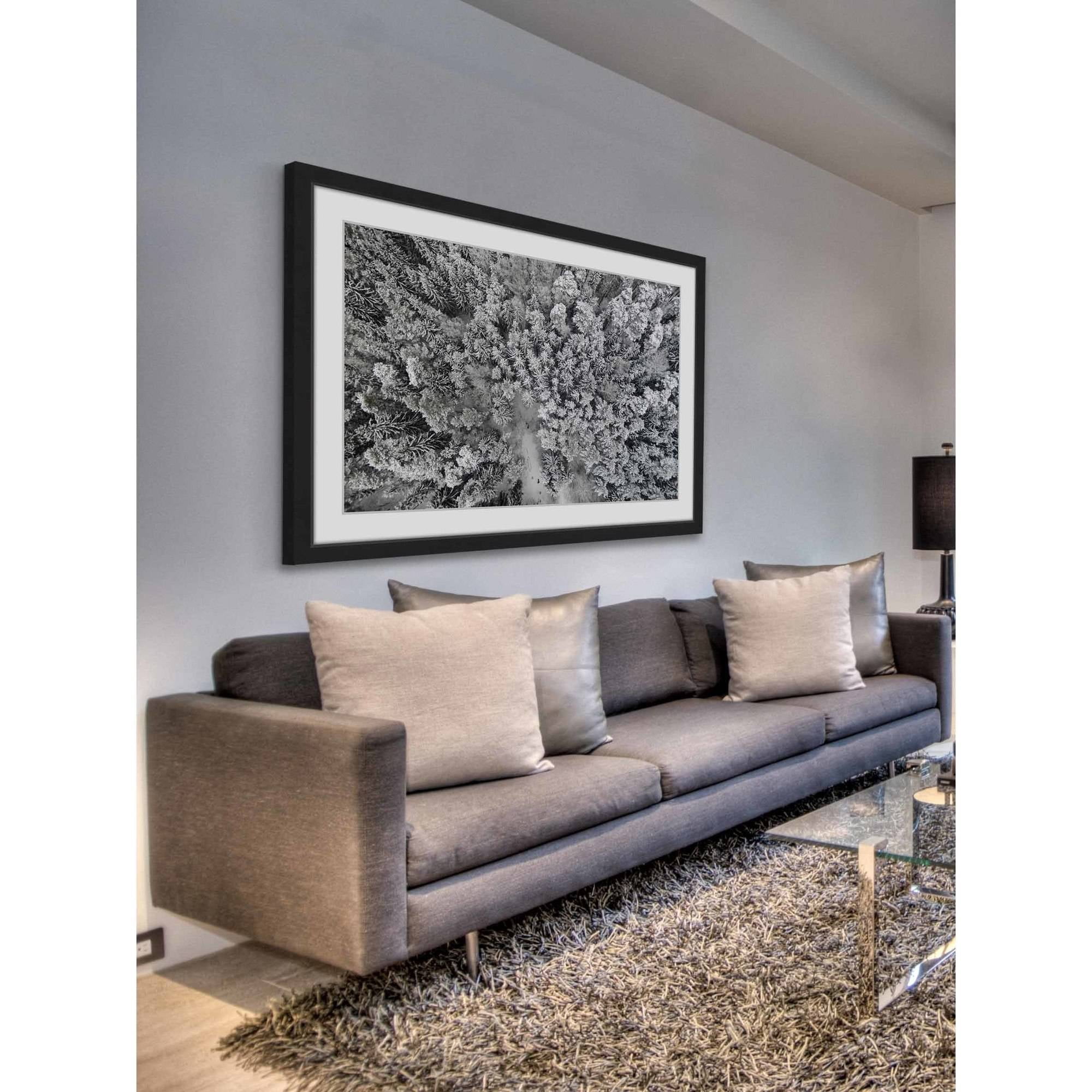 Marmont Hill "Frozen Friends" by Karolis Janulis Framed Painting Print