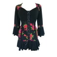 thumbnail image 1 of Dare To Wear Victorian Gothic Boho Women's Cabaret Corset Top S - 5x, 1 of 3