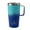 Blue Navy, variant on 20 oz Stainless Steel Insulated Tumbler with Handle, Thermal Travel Coffee Mug with Lid and Straw