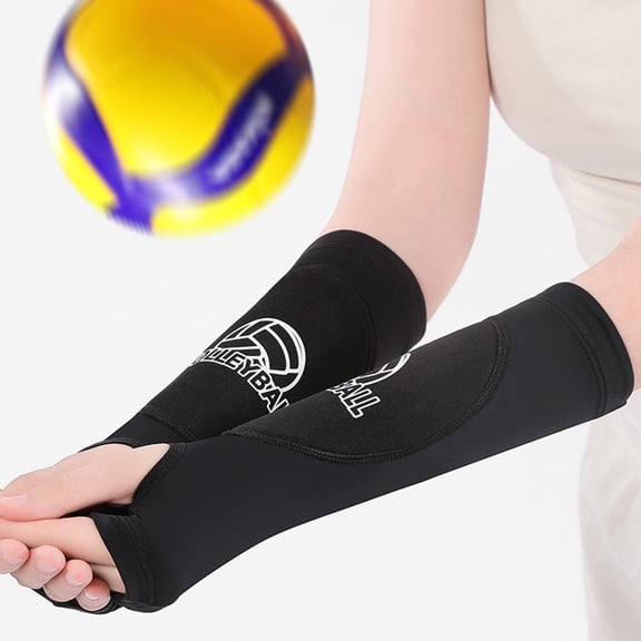 Volleyball Basketball Arm Sleeves for Adults for Girls Boys, Compression Sleeve