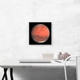 thumbnail image 2 of ARTCANVAS Planet Mars Fourth Planet From the Sun Canvas Art Print - Size: 12" x 12" (1.50" Deep), 2 of 9