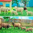 thumbnail image 2 of Figura de juguete Toymany Merino Sheep Farm Animal para niños, 2 of 9