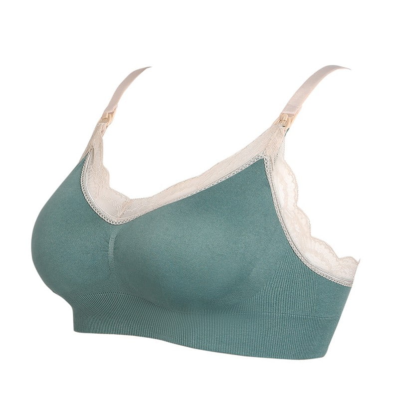 JEFFENLY - Nursing Bra, Women's Sleeping Maternity Bra for