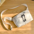 thumbnail image 2 of Bolso Pecho para Mujer Bandolera Nailon Informal Color Sólido para (blanco S), 2 of 8