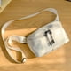 thumbnail image 1 of Bolso de pecho para mujer bandolera de nailon informal color sólido para vacaciones (blanco S), 1 of 8
