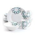 thumbnail image 2 of Gibson Home Lush Blossom 12pc Dinnerware Set, 2 of 2